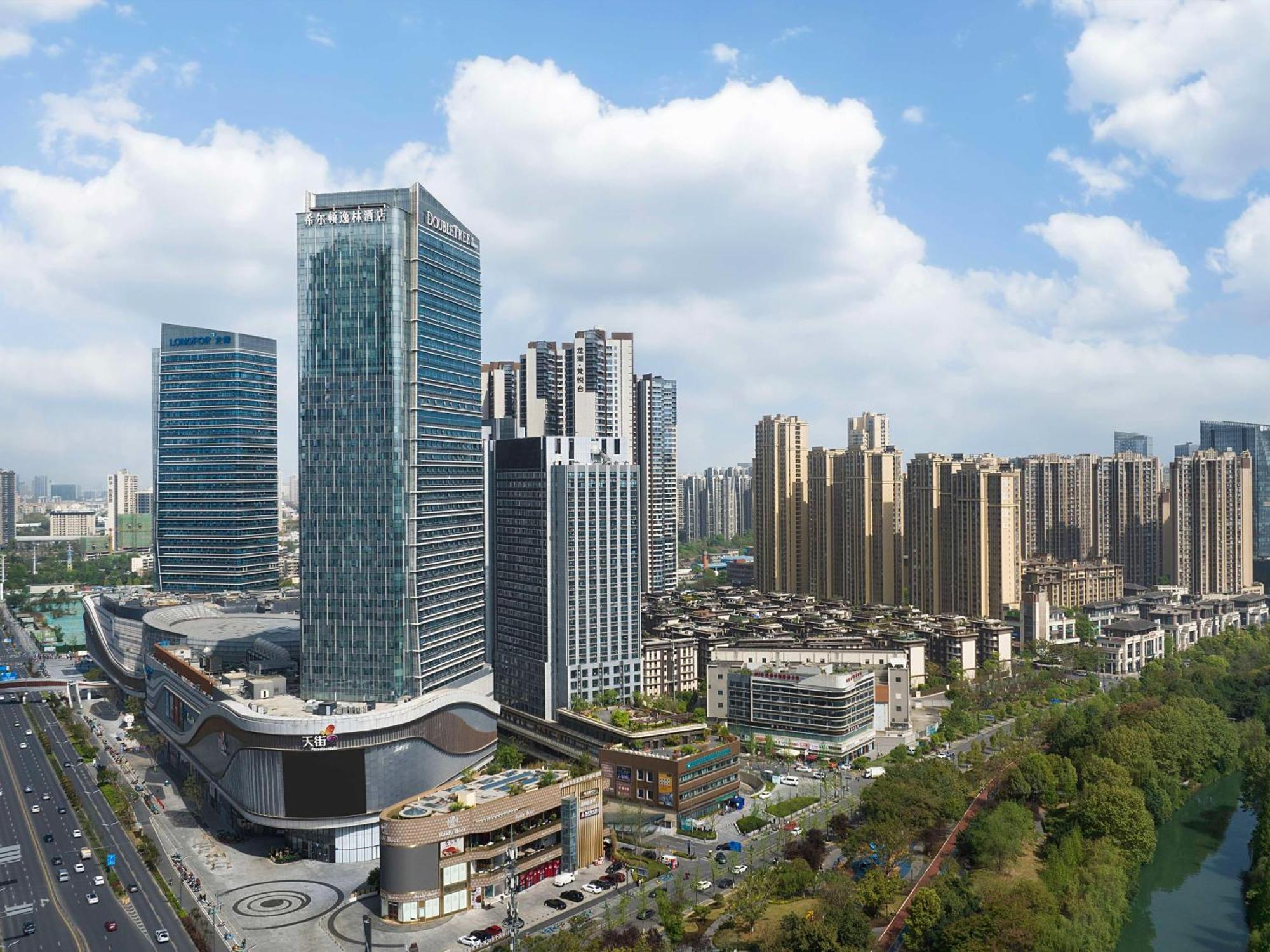 Doubletree By Hilton Chengdu Riverside - Close To Panda Base And Chengdu East Railway Exteriör bild